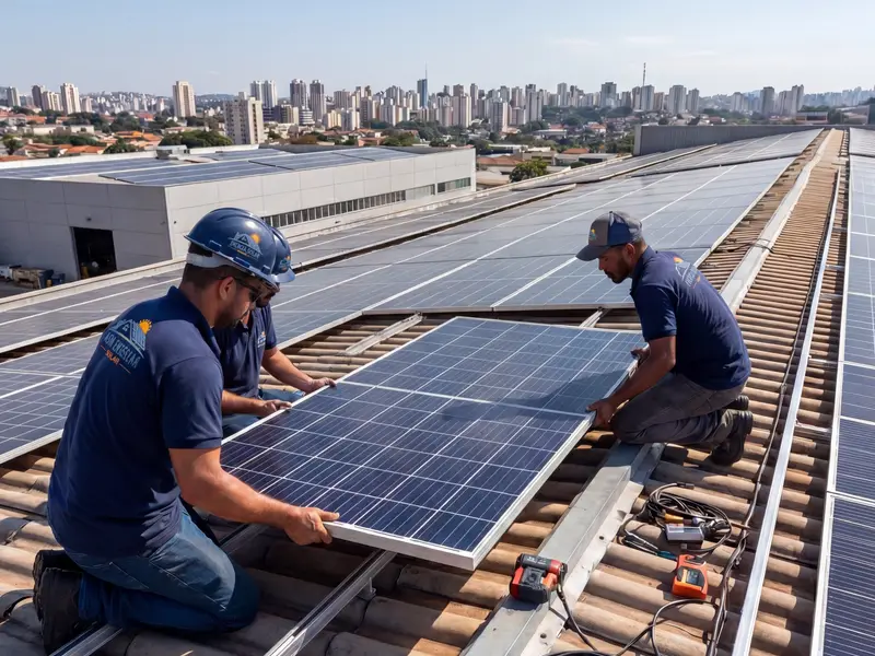 Projeto de energia solar premium em BH MG — ASM melhor empresa solar